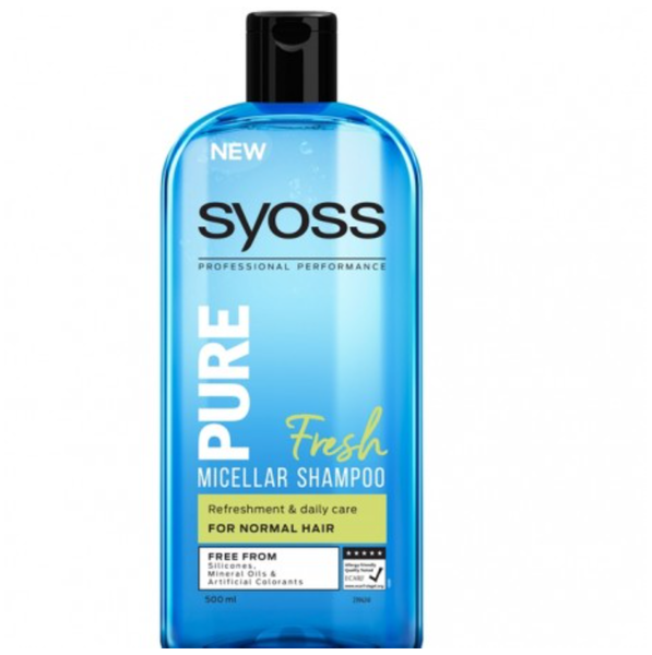 Sampon micelar Syoss Pure Fresh 440 ml